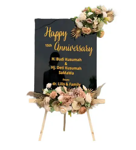 Papan Bunga Akrilik Rawa Jitu Utara